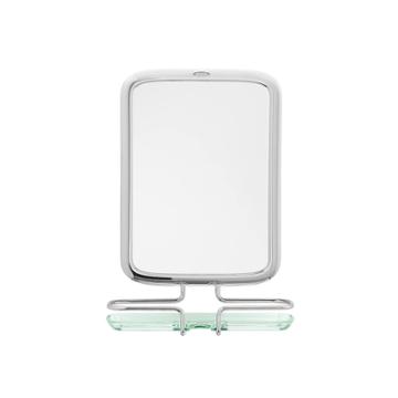 Oxo Chrome Fogless Shower Mirror, Silver