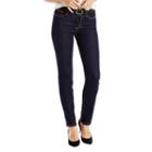 Women's Levi's&reg; Slimming Slim Jeans, Size: 12/31 Avg, Dark Blue
