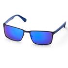 Converse Mirrored Rectangular Sunglasses, Men's, Blue