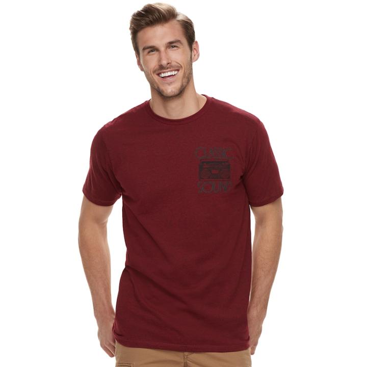 Big & Tall Sonoma Goods For Life&trade; Classic Sound Graphic Tee, Men's, Size: 4xb, Med Red
