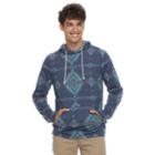 Men's Urban Pipeline Print Hoodie, Size: Small, Blue