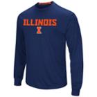 Men's Campus Heritage Illinois Fighting Illini Setter Tee, Size: Xl, Blue (navy)