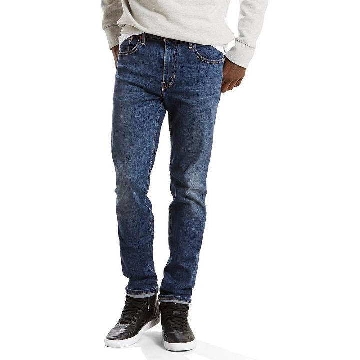 Men's Levi's&reg; 502&trade; Regular Taper-fit Stretch Jeans, Size: 30x32, Dark Blue