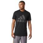 Big & Tall Adidas Mesh Logo Tee, Men's, Size: 4xb, Black
