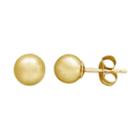 Everlasting Gold 14k Gold Ball Stud Earrings, Women's