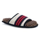 Muk Luks Men's Andy Sweater Slide Slippers, Size: Large, Brown