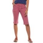 Women's Sonoma Goods For Life&trade; Ultra Breathable Poplin Skimmer Shorts, Size: 12, Med Pink