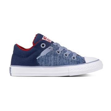 Kid's Converse Chuck Taylor All Star Street Slip Shoes, Size: 5, Med Blue