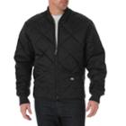 Big & Tall Men's Dickies Diamond Quilted Nylon Jacket, Size: Xl Tall, Black