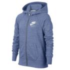 Girls 7-16 Nike Vintage Zip-up Hoodie, Size: Small, Brt Purple
