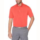 Men's Grand Slam Textured Polo, Size: Xxl, Light Pink