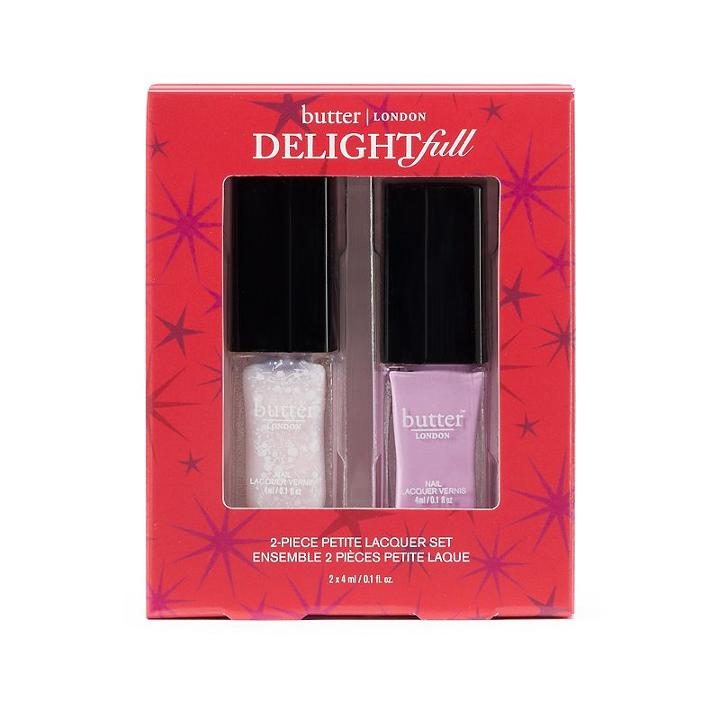 Butter London Delightfull 2-pc. Petite Nail Lacquer Gift Set, Purple
