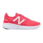 New Balance Fuelcore Coast V3 Girls' Running Shoes, Size: 3 Wide, Dark Pink