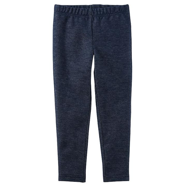 Girls 4-8 Carter's Faux Denim Leggings, Size: 7, Blue Other