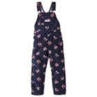 Toddler Girl Oshkosh B'gosh&reg; Floral Corduroy Overalls, Size: 3t