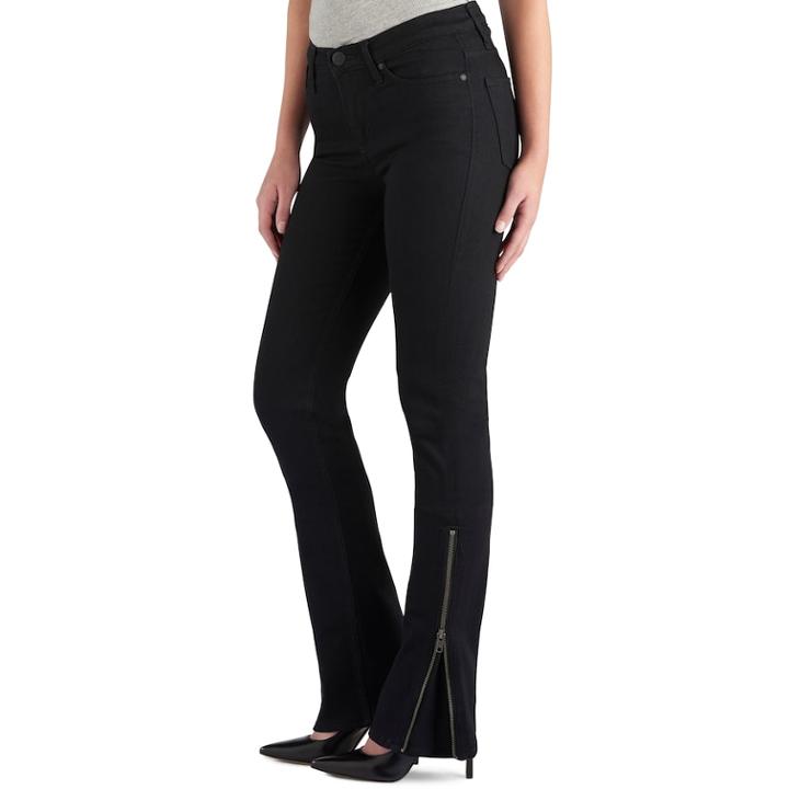 Women's Rock & Republic&reg; Kasandra Bootcut Jeans, Size: 10 T/l, Black