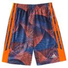 Toddler Boy Adidas Amplified New Abstract Print Athletic Shorts, Size: 3t, Brt Red