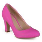 Journee Collection Ice Women's High-heels, Girl's, Size: 6, Pink