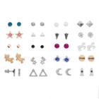Mudd&reg; Dream, Unicorn, Star & Spaceship Nickel Free Stud Earring Set, Women's, Multicolor