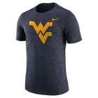 Men's Nike West Virginia Mountaineers Marled Tee, Size: Medium, Blue (navy)