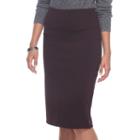Women's Apt. 9&reg; Tummy Control Pull-on Pencil Skirt, Size: Xl, Red