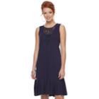 Women's Apt. 9&reg; Sleeveless Lace Insert Dress, Size: Medium, Dark Blue