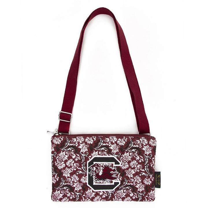 South Carolina Gamecocks Bloom Crossbody Bag, Women's, Multicolor