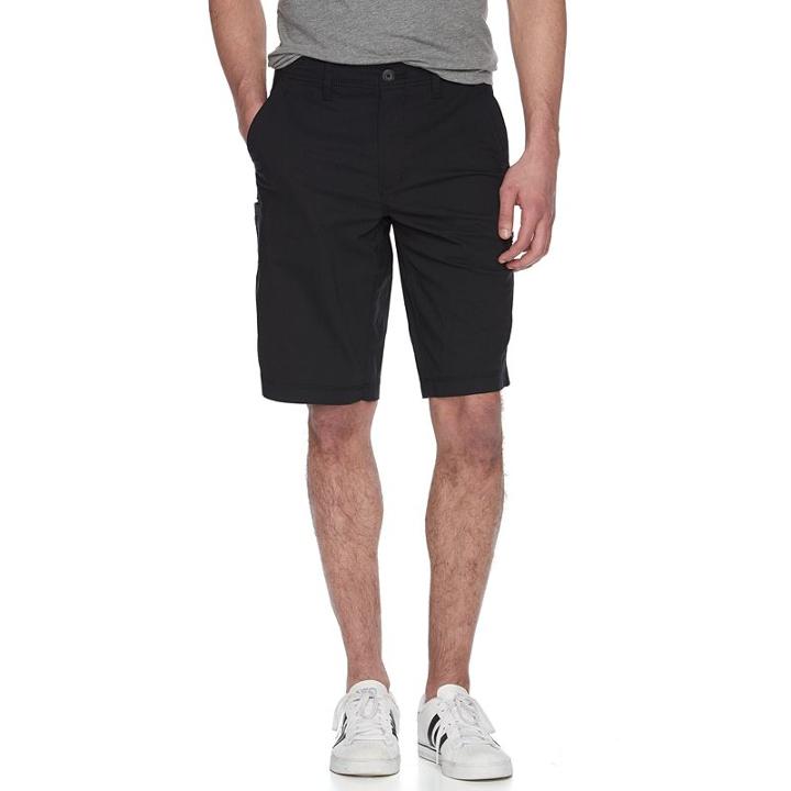 Men's Urban Pipeline&reg; Ultimate Flex Hybrid Cargo Shorts, Size: 29, Black