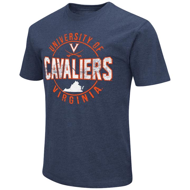 Men's Virginia Cavaliers Game Day Tee, Size: Xl, Blue (navy)