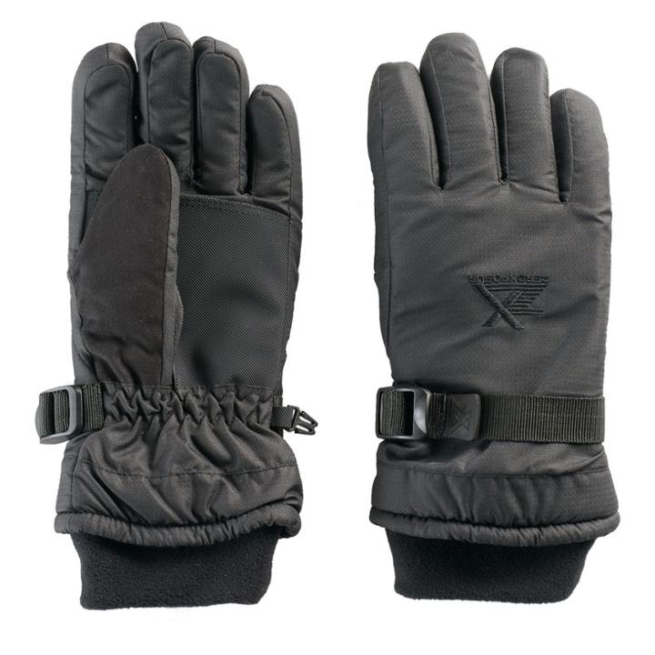 Boys 4-18 Zeroxposur Matrix Ski Gloves, Size: S-m, Black