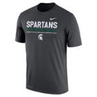 Men's Nike Michigan State Spartans Legend Staff Dri-fit Tee, Size: Xxl, Black