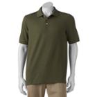 Men's Croft & Barrow&reg; True Comfort Classic-fit Pique Performance Polo, Size: Xl, Dark Green