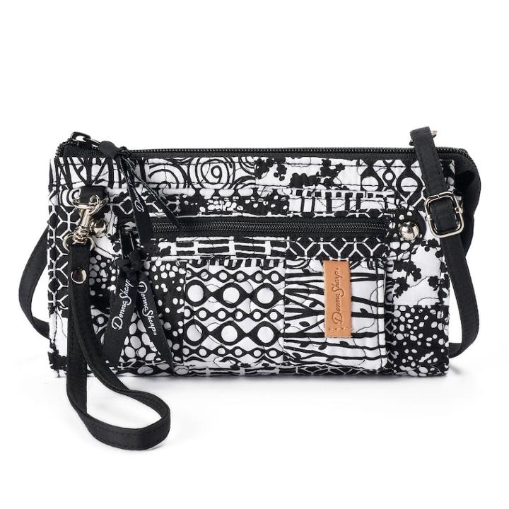 Donna Sharp Deidre Convertible Crossbody Bag, Women's, Domino
