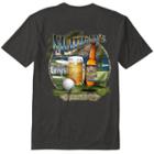 Big & Tall Newport Blue Mulligan's Golf Club & Bar Tee, Men's, Size: 4xb, Dark Grey