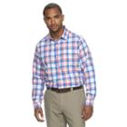 Men's Columbia Hardy Ridge Classic-fit Plaid Button-down Shirt, Size: Large, Brt Blue