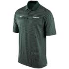 Men's Nike Michigan State Spartans Striped Stadium Dri-fit Performance Polo, Size: Large, Green