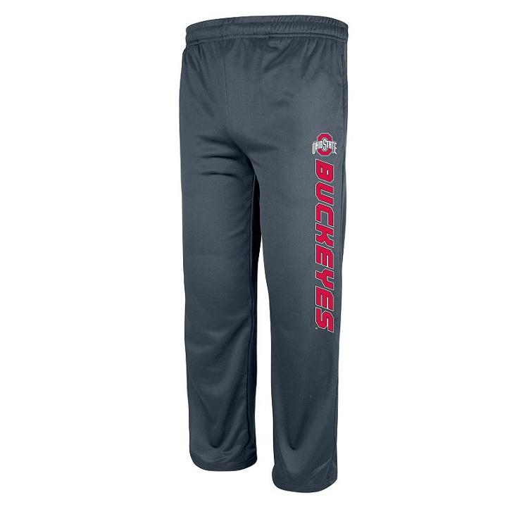 Men's Ohio State Buckeyes Dubstep Fleece Pants, Size: Xl, Dark Grey