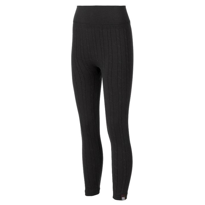 Muk Luks Fleece-lined Leggings, Women's, Size: Small, Black