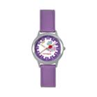 Red Balloon Kids' Time Teacher Butterfly Watch, Girl's, Purple, Durable