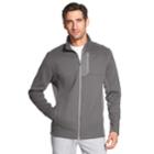 Men's Izod Sportflex Shaker Fleece Jacket, Size: Small, Grey