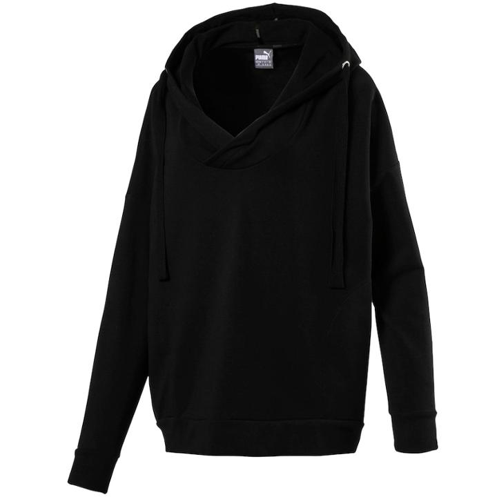 Women's Puma Fusion Hoodie, Size: Small, Black