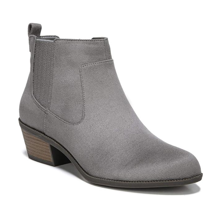 Dr. Scholl's Belief Women's Ankle Boots, Size: Medium (9.5), Grey