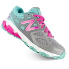 New Balance 680v3 Girls' Running Shoes, Girl's, Size: 1 Wide, Grey Other