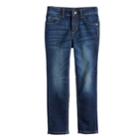 Boys 4-12 Sonoma Goods For Life&trade; Skinny Knit Jeans, Size: 6, Blue