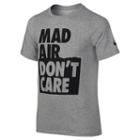 Boys 8-20 Nike Mad Air Don't Care Tee, Boy's, Size: Small, Grey Other