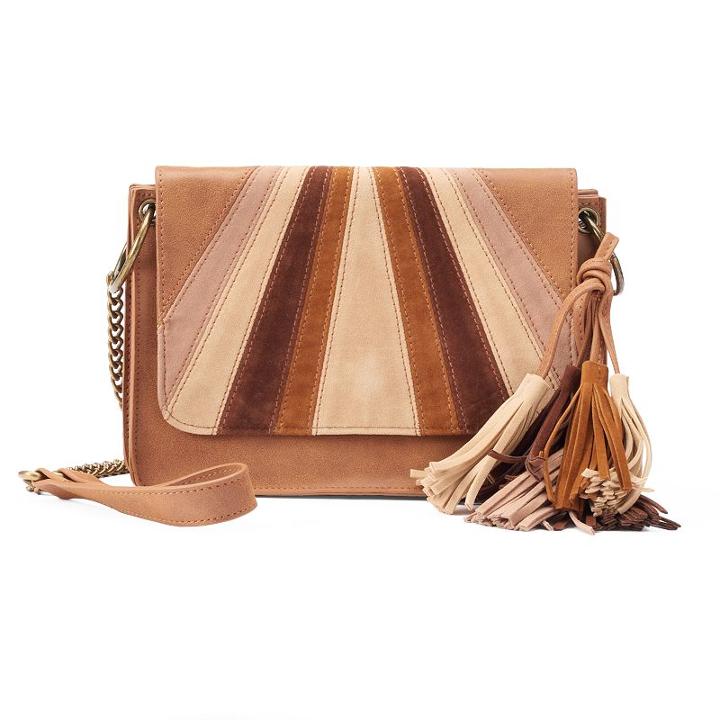 Sonoma Goods For Life&trade; Sofie Tassel Crossbody Bag, Women's, Brown