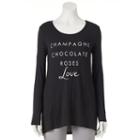 Women's Apt. 9&reg; Graphic Tunic, Size: Medium, Oxford