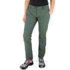 Women's Adidas Outdoor Comfort Softshell Hiking Pants, Size: Xl, Med Green