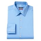 Men's Van Heusen Slim-fit Flex Collar Stretch Dress Shirt, Size: 18.5 36/37, Med Blue