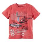 Boys 4-8 Carter's Rescue Slubbed Graphic Tee, Size: 8, Red